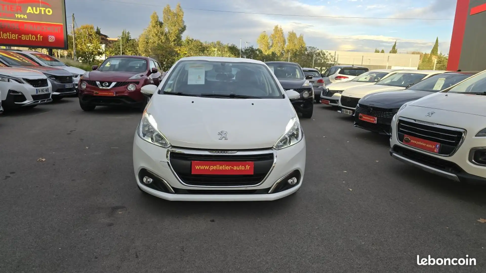 Peugeot 208 BlueHDi 100ch SetS BVM6 Active Business Blanc - 2