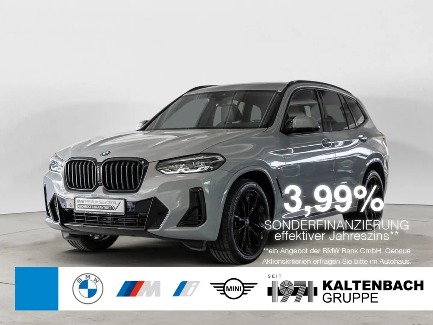 BMW X3 xDrive 20d M-Sportpaket AHK LED NAVI KLIMA Grigio - 1