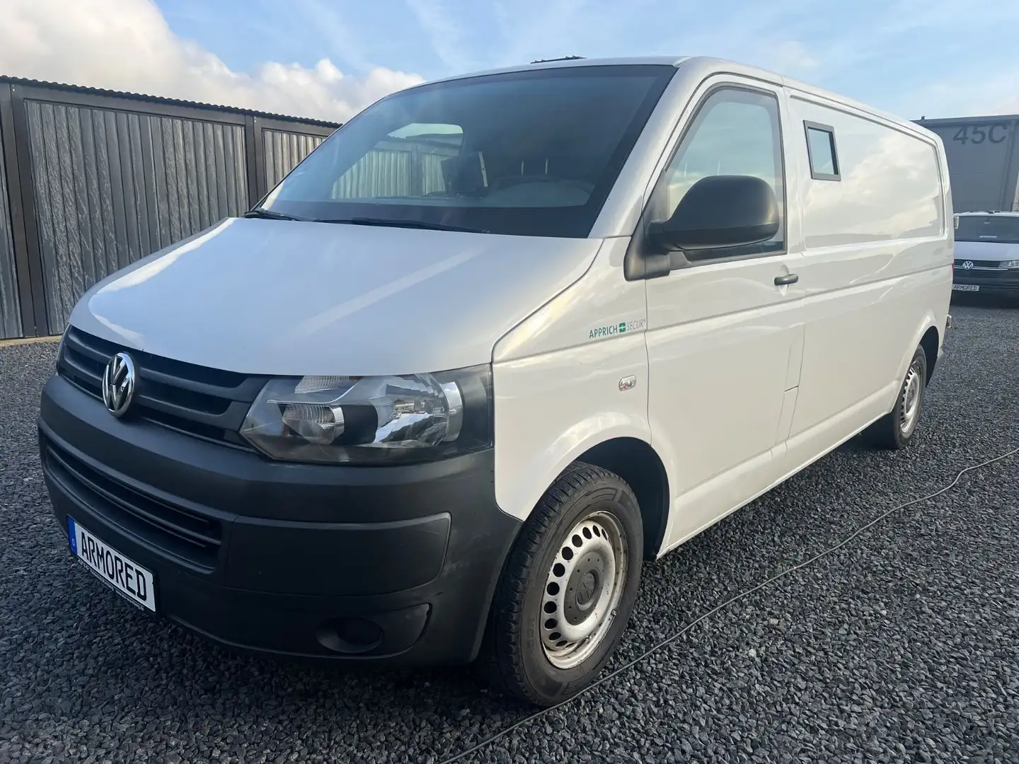 Volkswagen T5 Transporter T5 2.0 TDI*LANG*GELDTRANSPORTER*ARMORED*ARMOURED Weiß - 1
