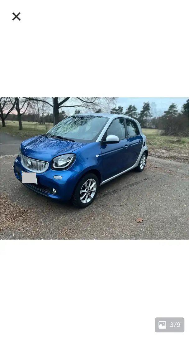 smart forFour electric drive passion Blau - 2