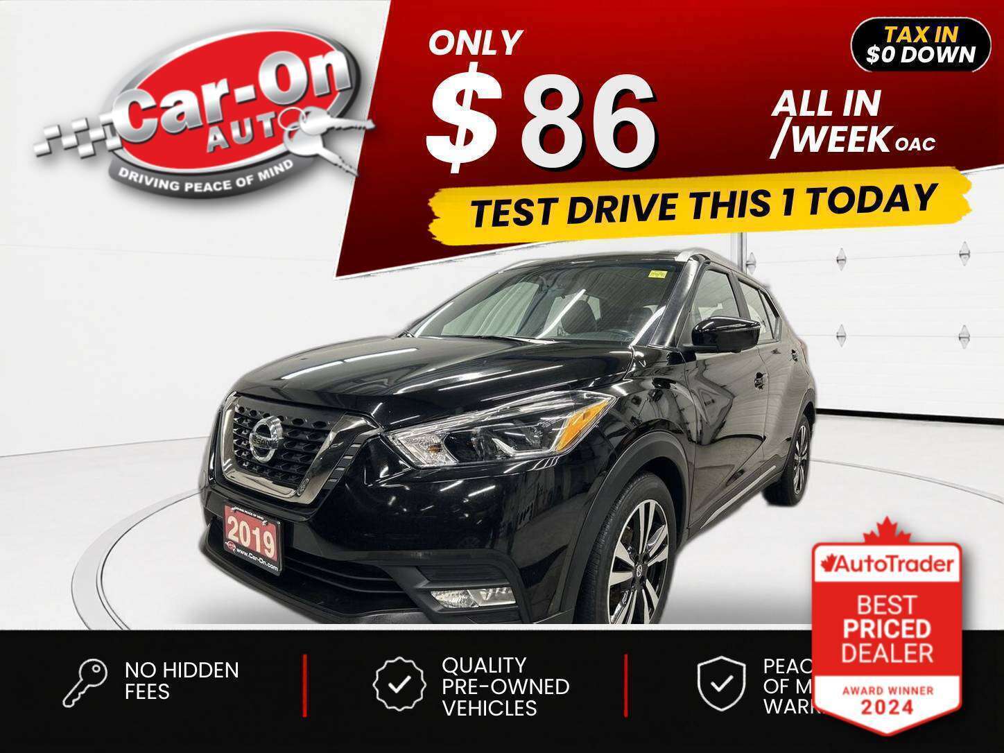 2019 Nissan Kicks SR FWD