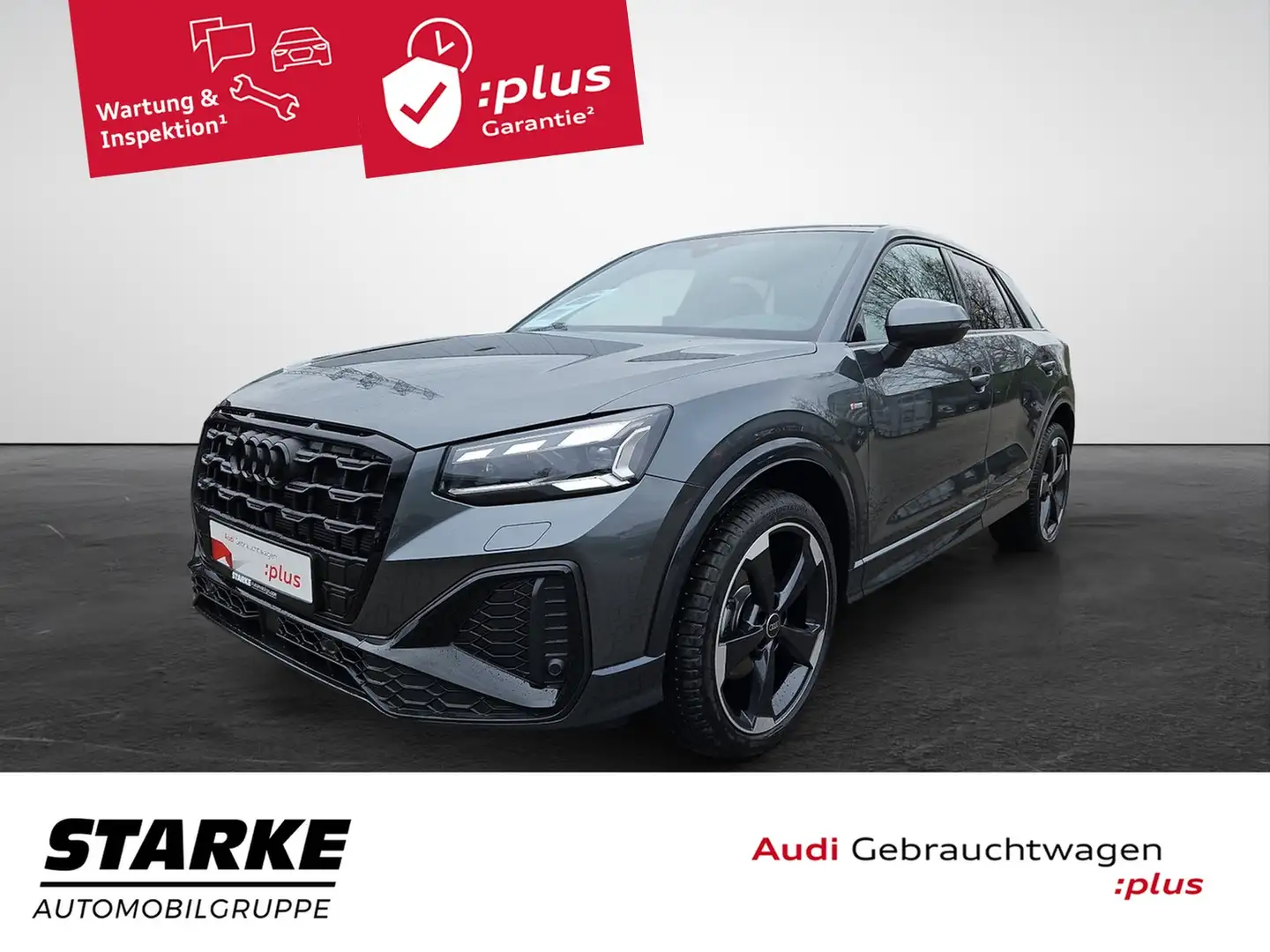 Audi Q2 30 TDI S tronic S line NaviPlus Matrix Leder 19... Grau - 2