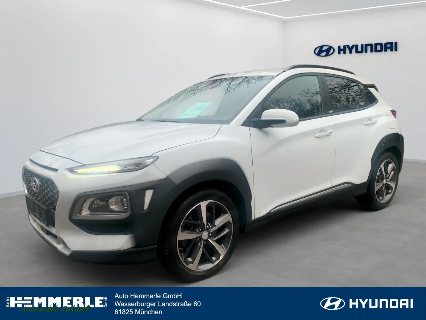 Hyundai KONA 1.6 T DCT 2WD Premium Navi Sitz Ascc Weiß - 1
