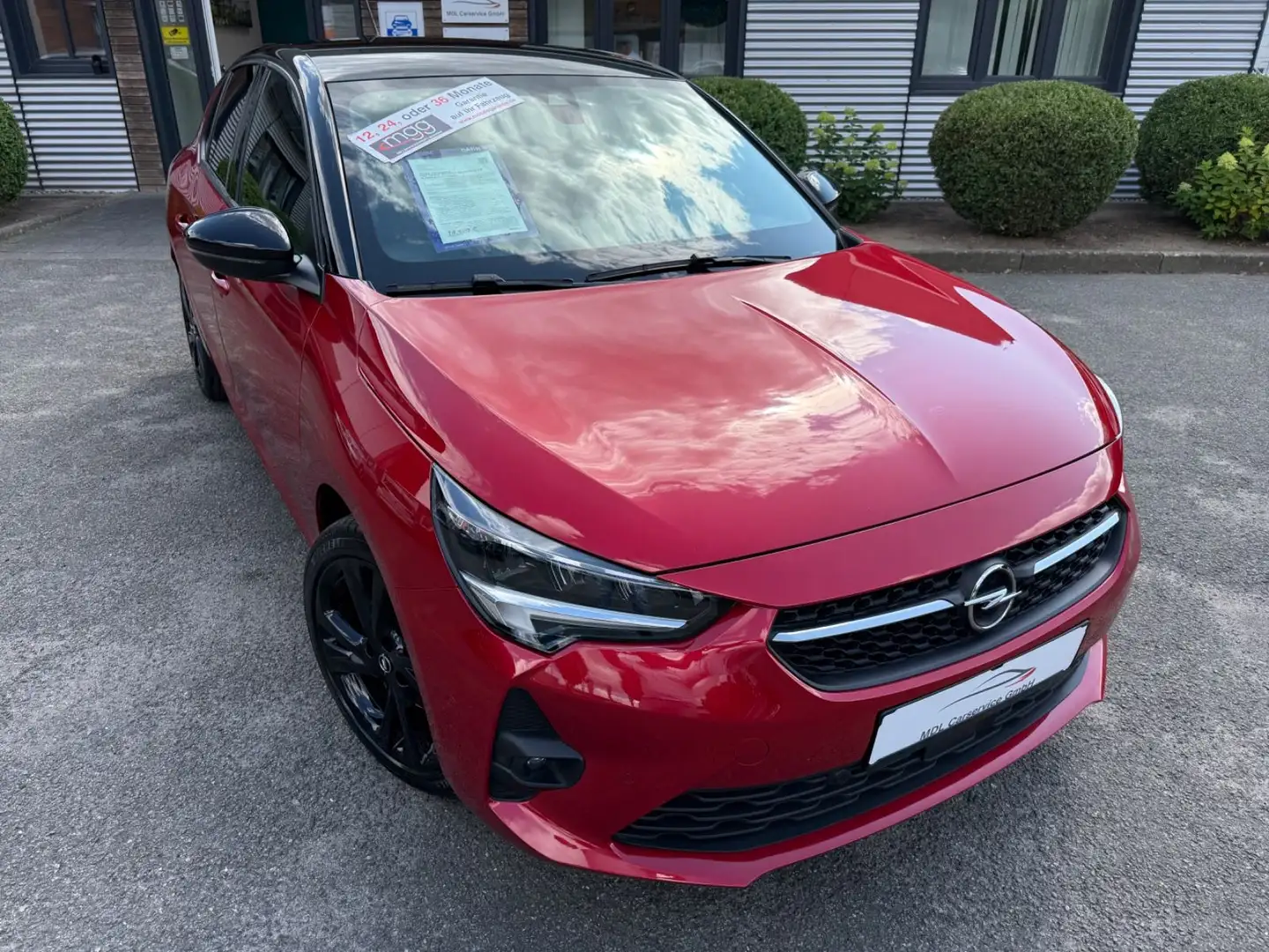Opel Corsa F GS Line/1.Hand/VOLLLED/KAMERA/SHA/TEMPO. Rot - 2