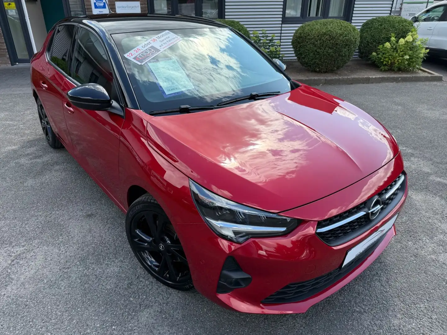 Opel Corsa F GS Line/1.Hand/VOLLLED/KAMERA/SHA/TEMPO. Rot - 1