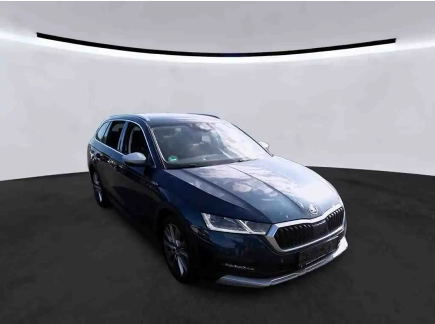 Skoda Octavia Combi Scout 2.0 TDI DSG 4x4 AHK, Navi Bleu - 2