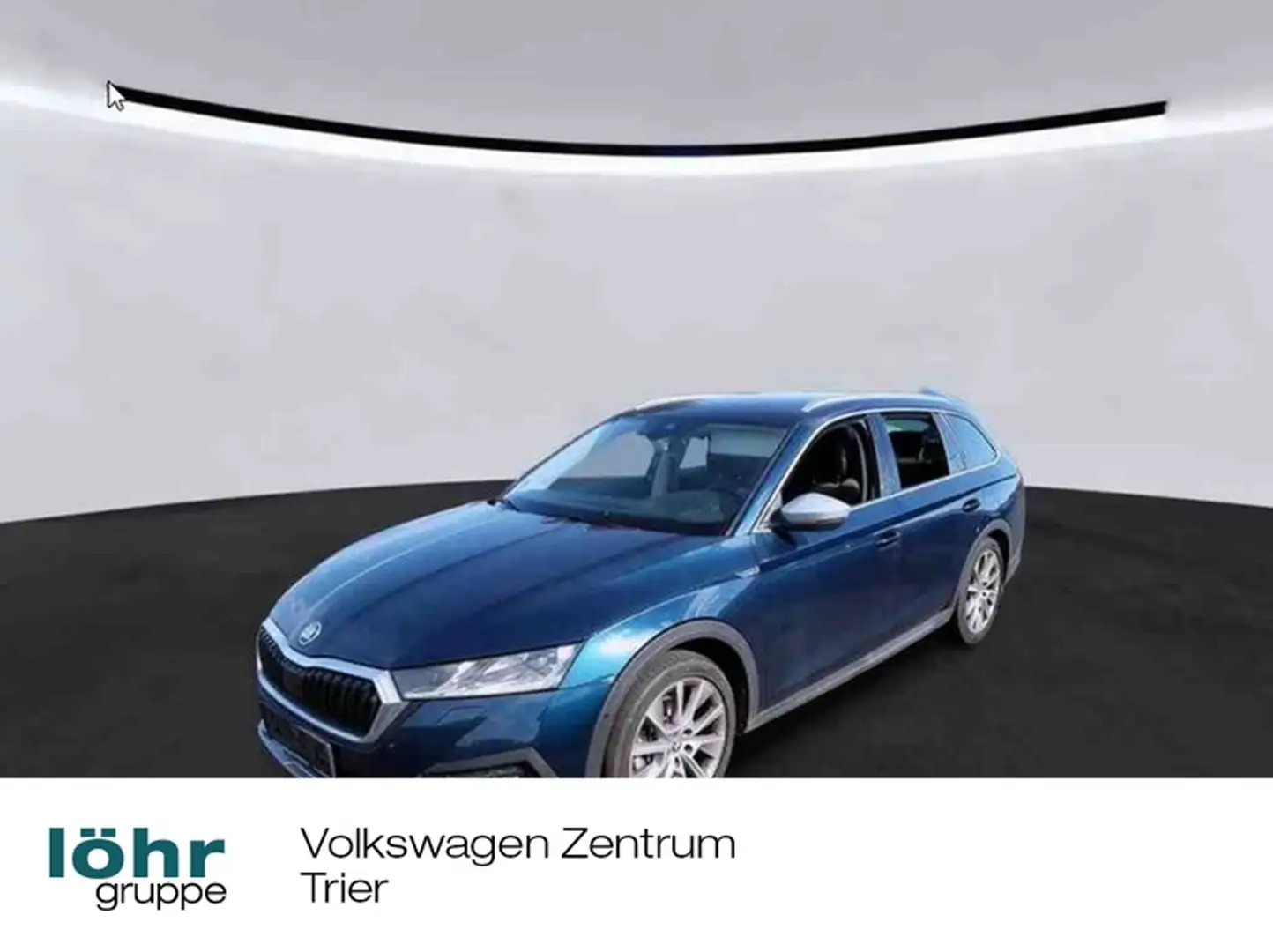 Skoda Octavia Combi Scout 2.0 TDI DSG 4x4 AHK, Navi Bleu - 1