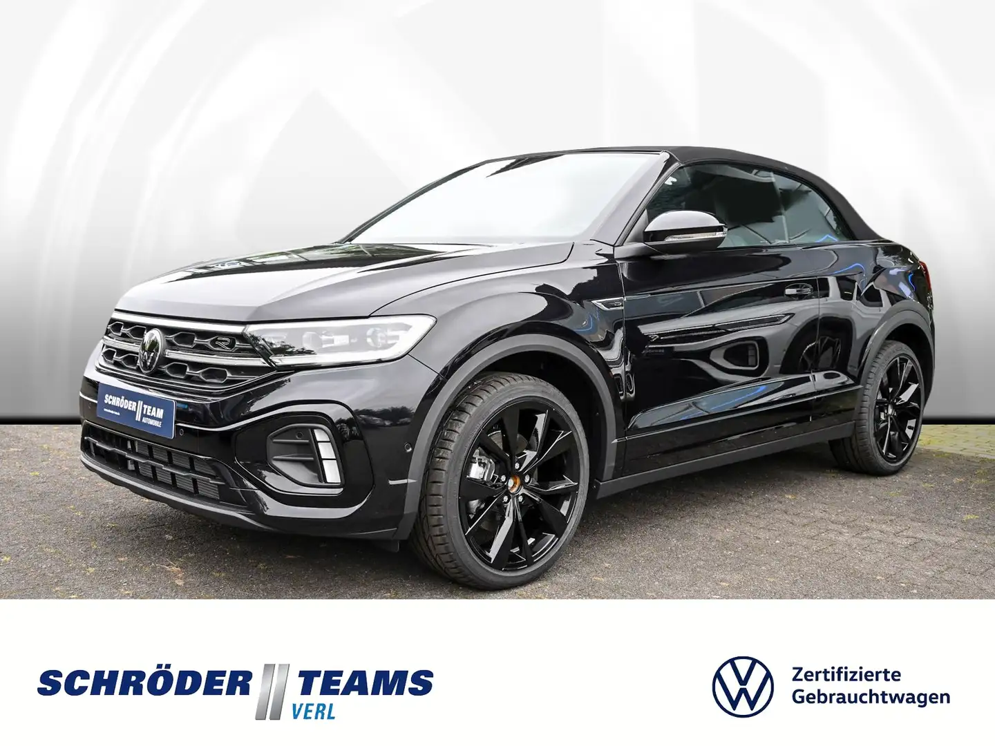 Volkswagen T-Roc Cabriolet 1.5 TSI DSG R-Line Black Style Schwarz - 1