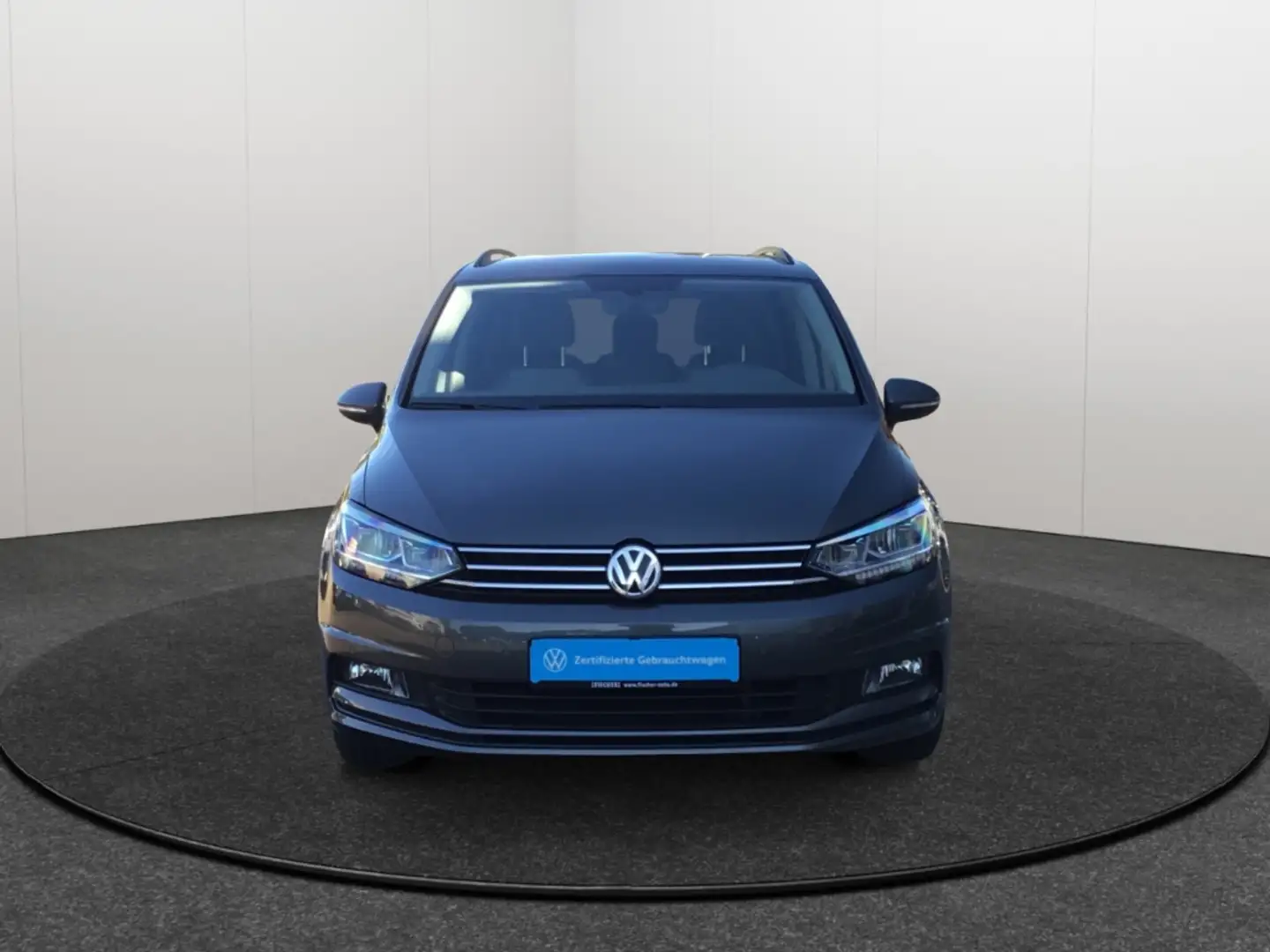Volkswagen Touran 1.6TDI DSG Comfortline LED Navi Rear View ACC Gris - 2