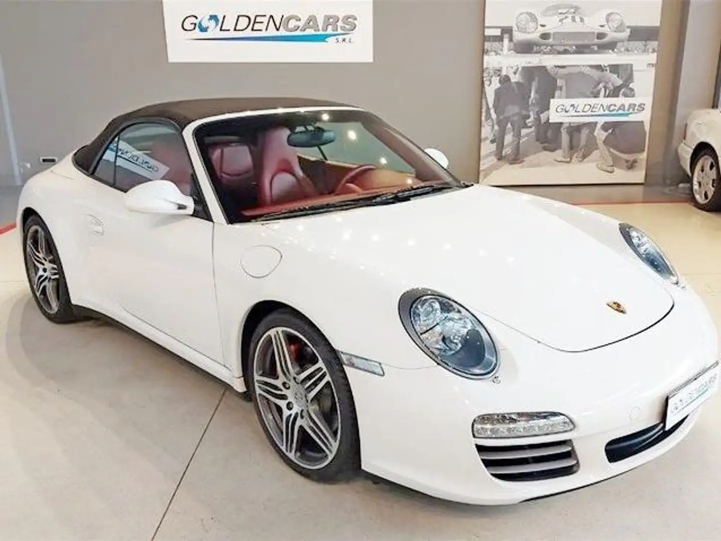 Porsche 911 Carrera 997 Cabrio 3.8 4S Bianco - 1