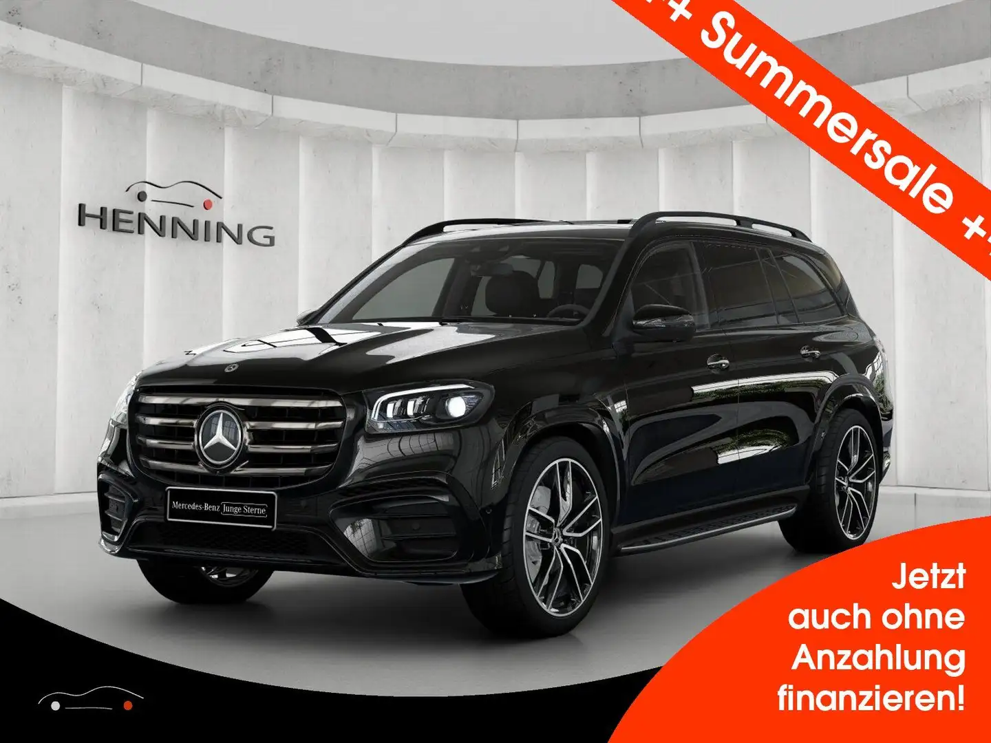 Mercedes-Benz GLS 450 d AMG 4M Pano Burm 3D HUD 7-Sitzer 23" Negru - 1