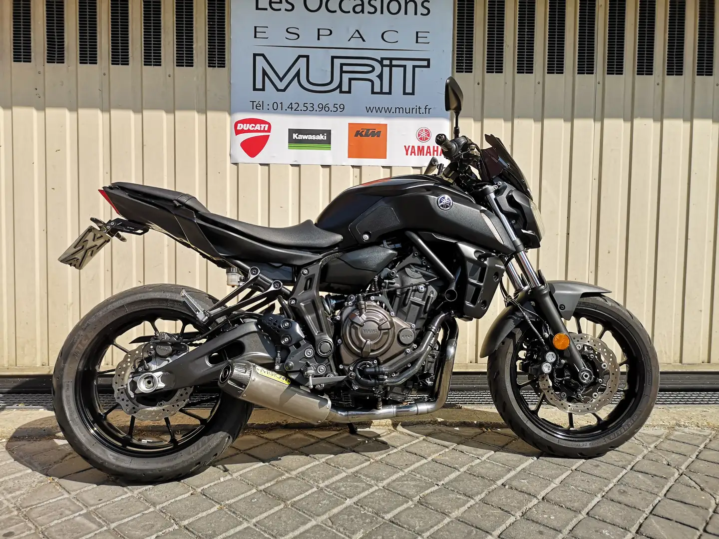 Yamaha MT-07 Nero - 1