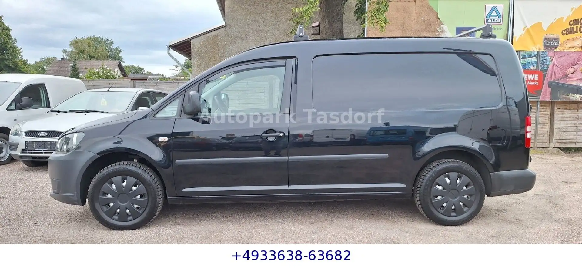 Volkswagen Caddy Maxi/Automatik/1 Hand/Klima/Insp.+TÜV NEU Noir - 2