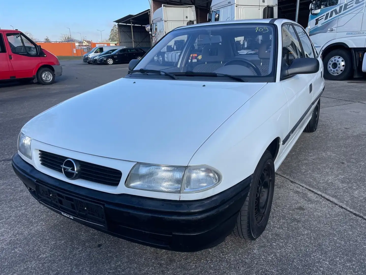 Opel Astra -F-CC Blanc - 1