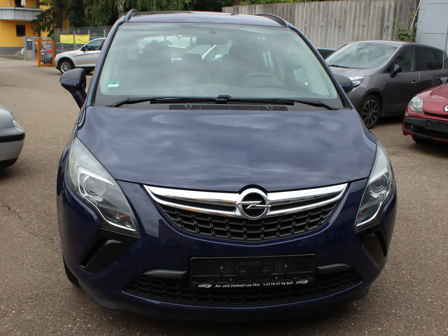 Opel Zafira Tourer 1.6 Edition,Euro 6(Turbo Raucht+MS) Blau - 1