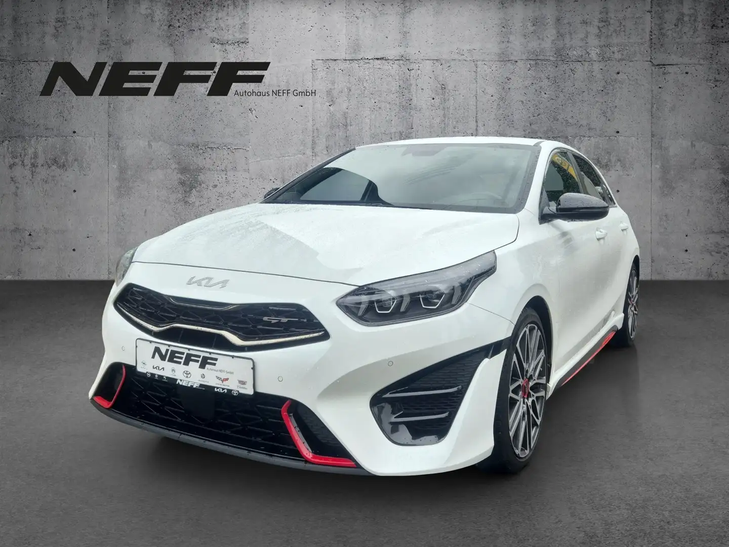 Kia Ceed / cee'd Ceed 1.6T-GDI GT ACC+LED+Navi+SHZ+2xKlima+4xSHZ Weiß - 2