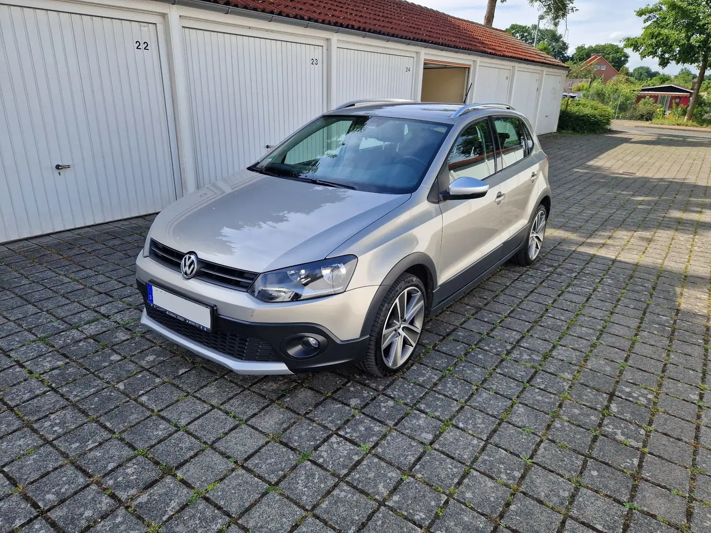 Volkswagen Polo Cross 1.4 16V TÜV 17" Alufelgen Scheckheft Argent - 1