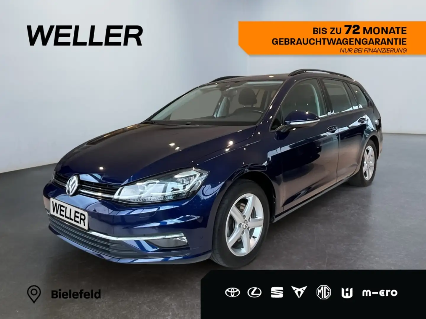 Volkswagen Golf 1.5 TSI ACT DSG Comfortline *Standhz*Navi* Blauw - 1