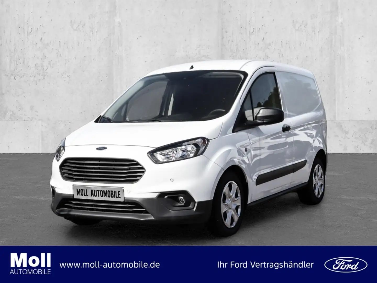 Ford Transit Courier Trend 1.0l 100PS Navi PDC v+h Allwetter Biały - 1