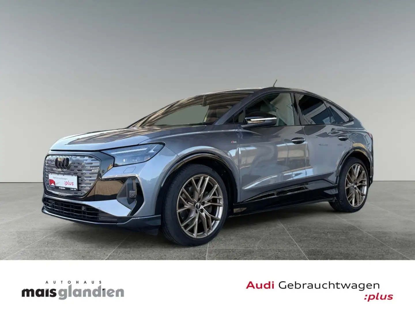 Audi Q4 e-tron Q4 Sportback e-tron 50 q. Edition One 2x S line Gris - 1
