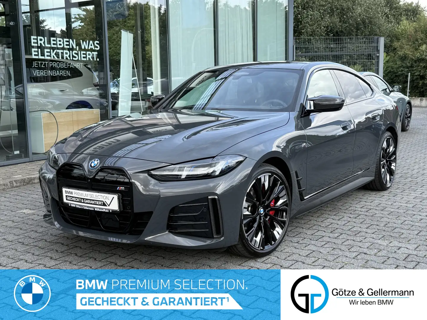 BMW i4 M50 xDrive M Sport PRO MCarbon Stop&Go FACELIFT Grau - 1