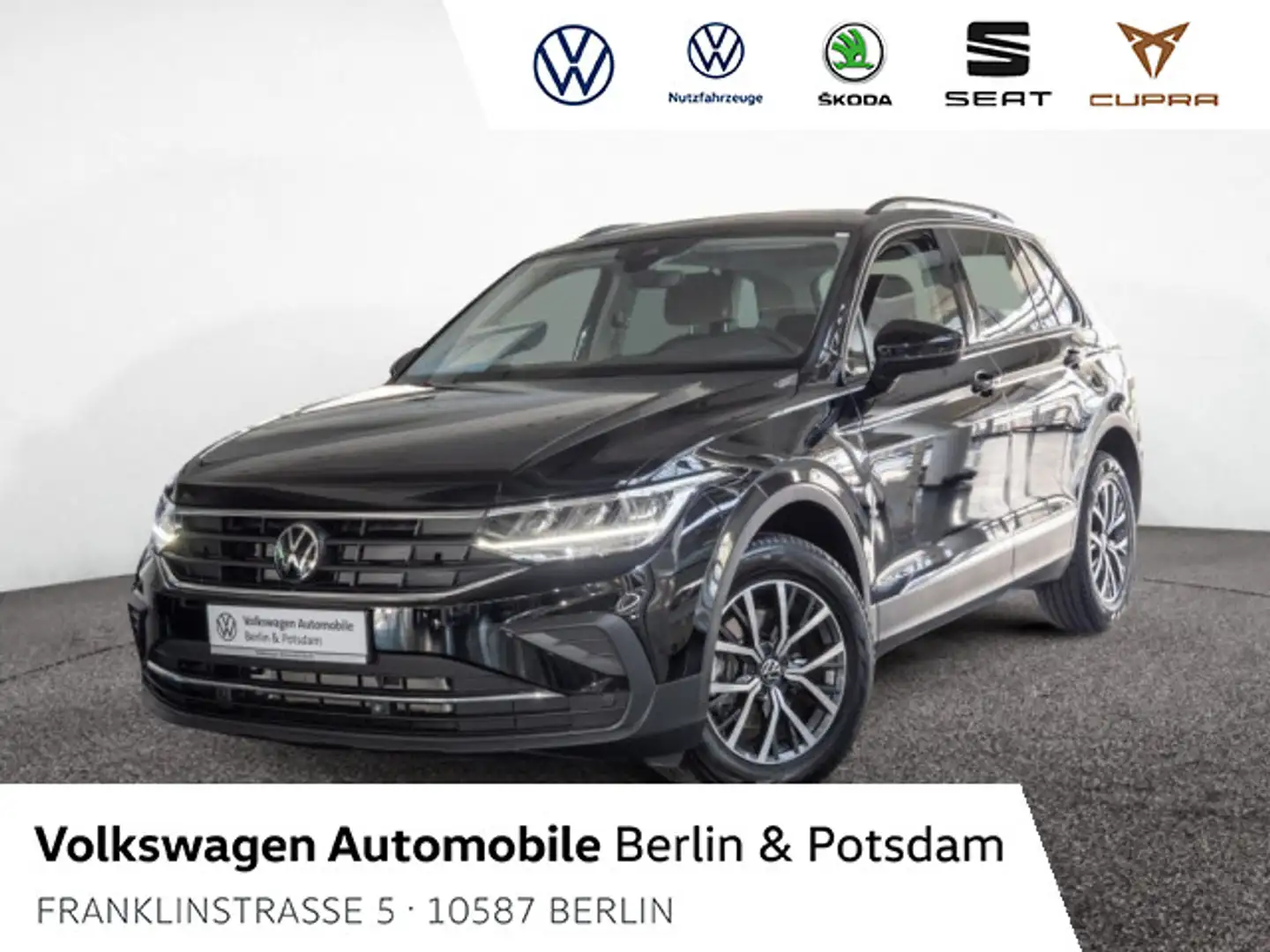 Volkswagen Tiguan 1.5 TSI Life LED Keyless Navi Sitzhzg. Schwarz - 1