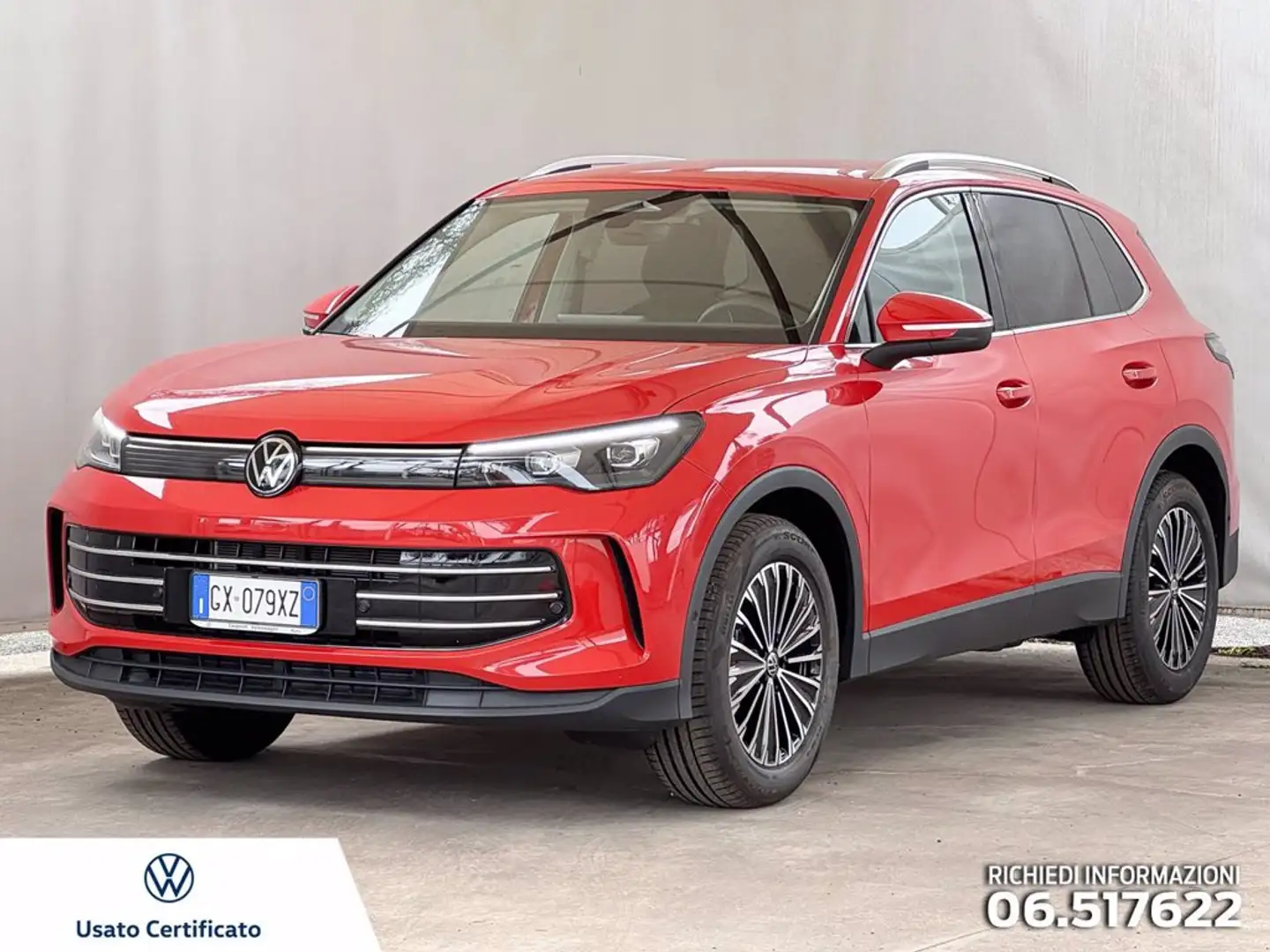 Volkswagen Tiguan 1.5 etsi elegance 150cv dsg Rosso - 1