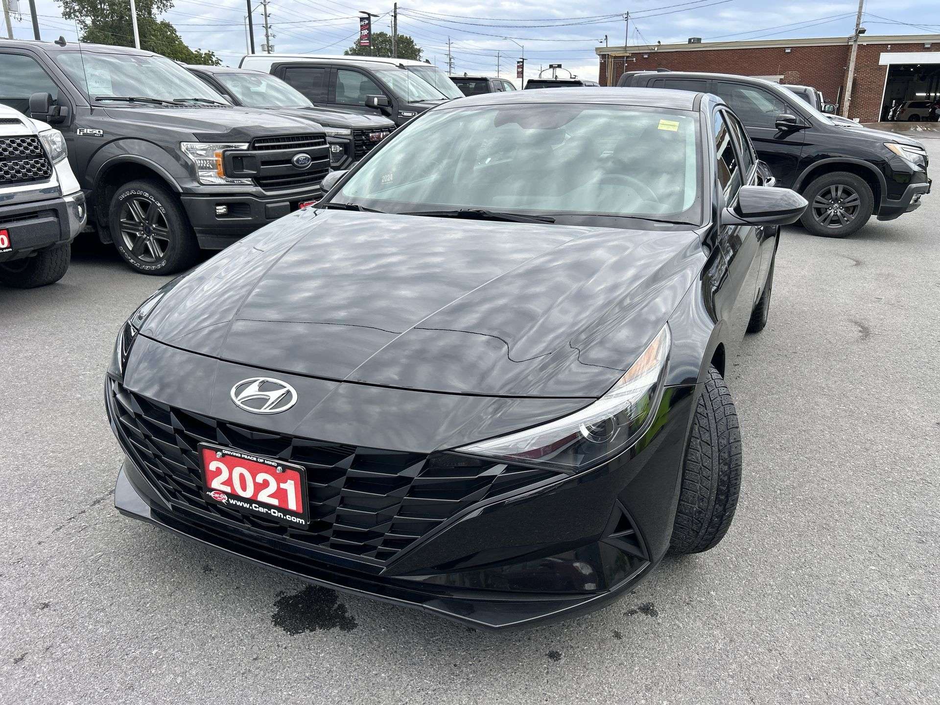 Black 2021 Hyundai Elantra Sedan  Automatic