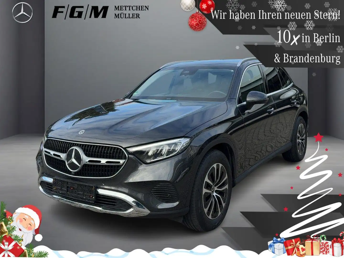 Mercedes-Benz GLC 200 4M Avantgarde/LED/R-Kamera/Memory/Totwink Gris - 1