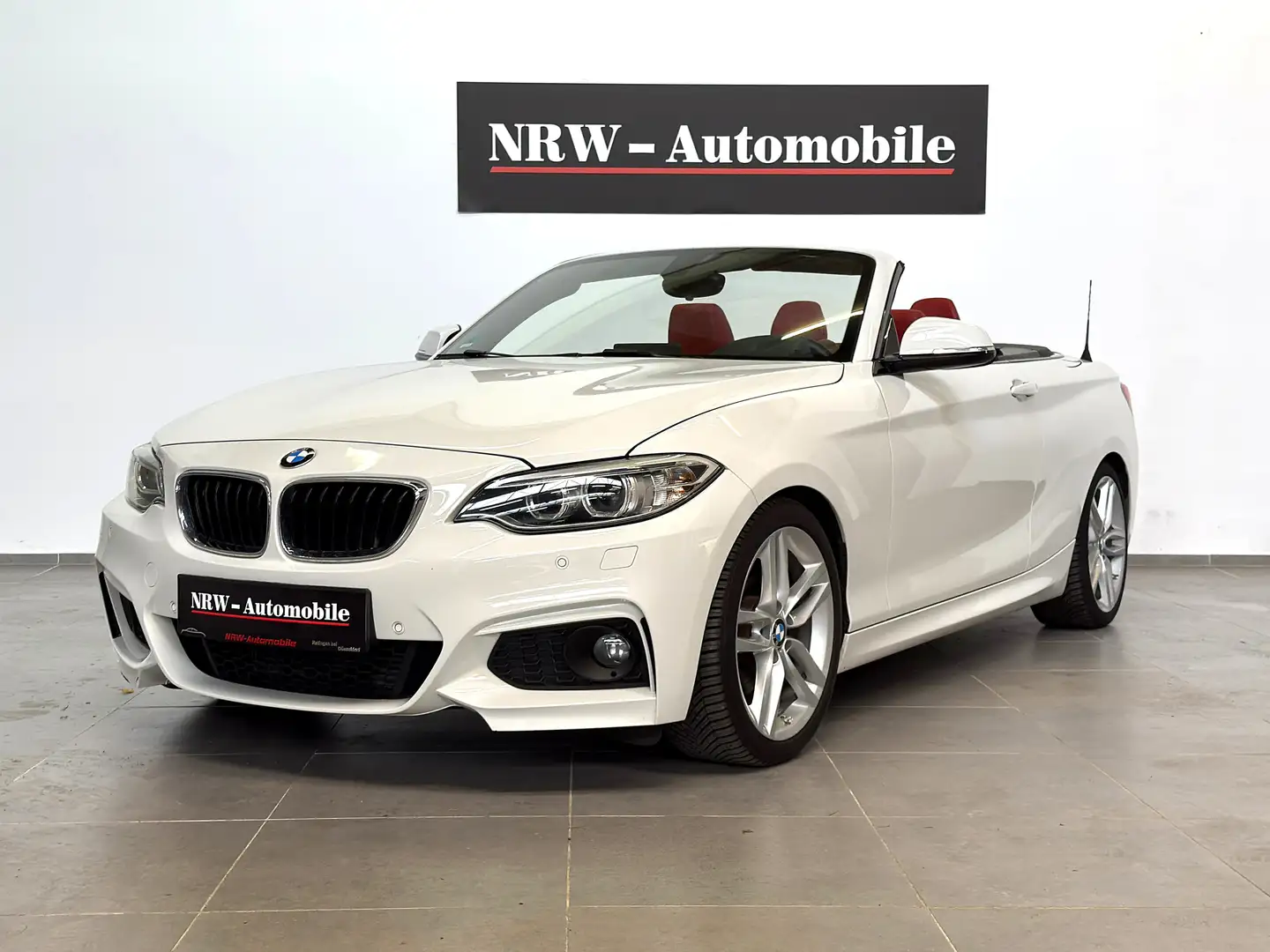 BMW 228 F23*228i Cabrio 228*M-Paket ab WERK*HARMANKARDON* Weiß - 1