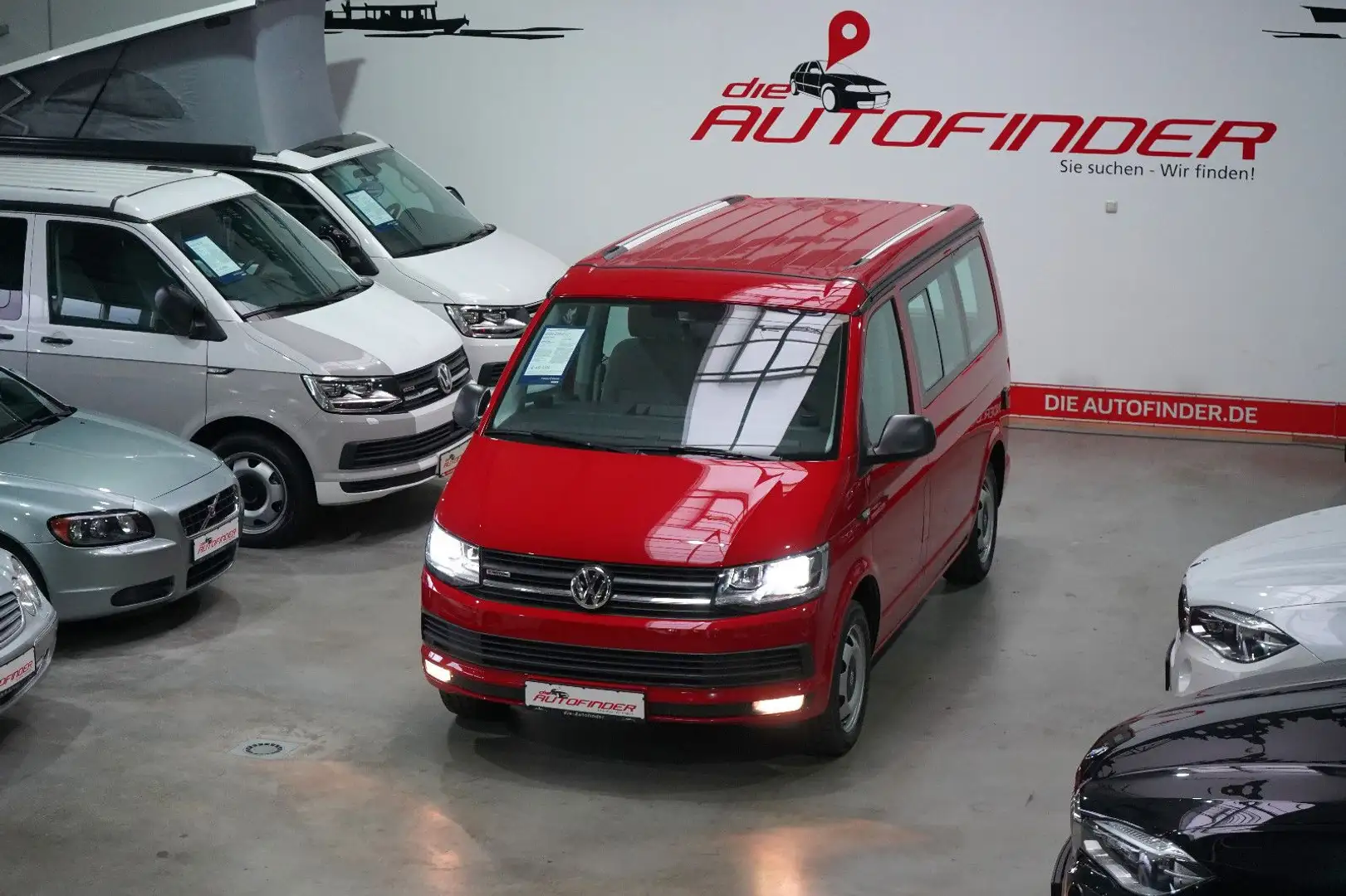 Volkswagen T6 California 2.0TSI DSG Beach 4Motion LED,AHK.. Rot - 2