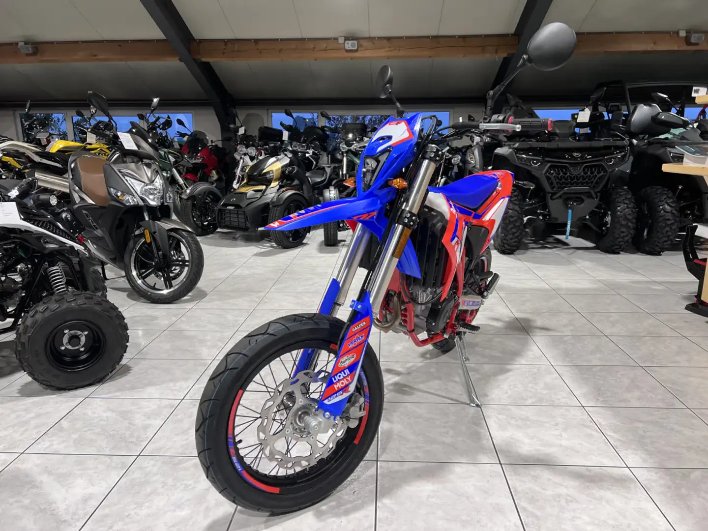 Beta RR Motard 125 Racing Blau - 2