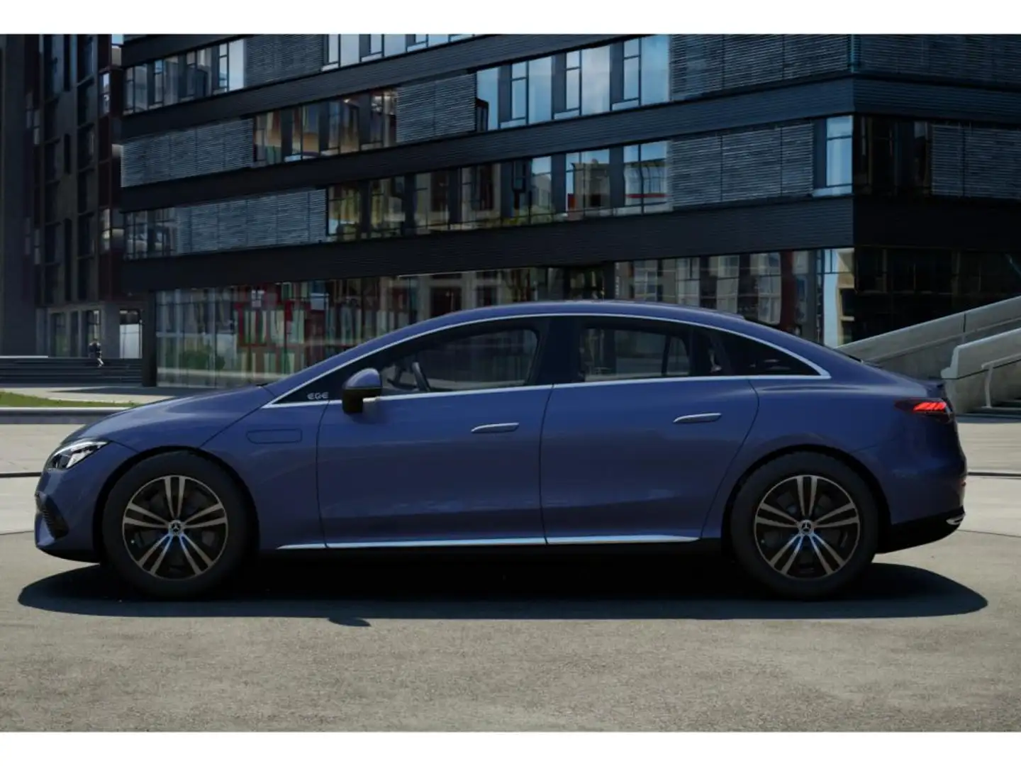 Mercedes-Benz EQE 300 Electric Art+MEMORY+DISTRONIC+KEYLESS-GO Blauw - 2