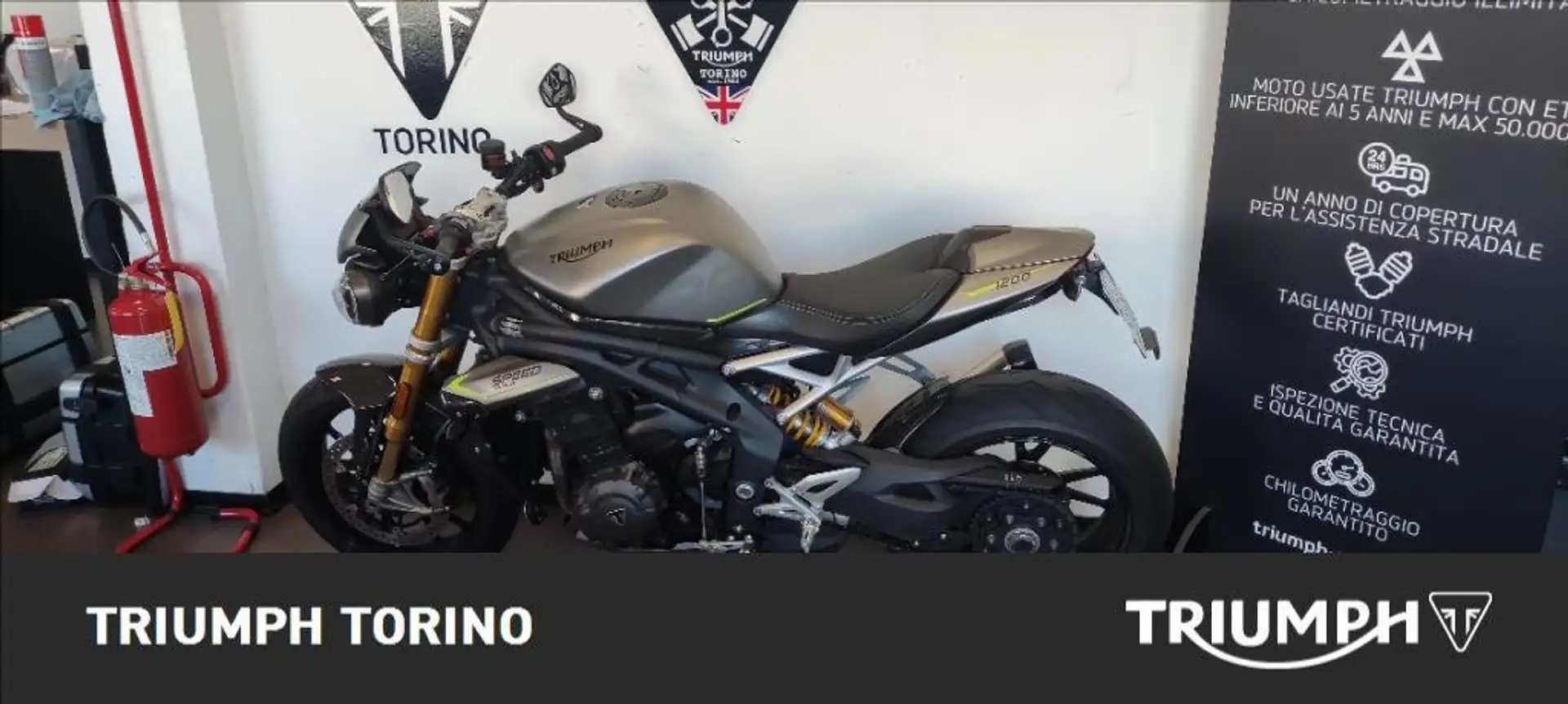 Triumph Speed Triple 1200 RS RS Abs Grigio - 2