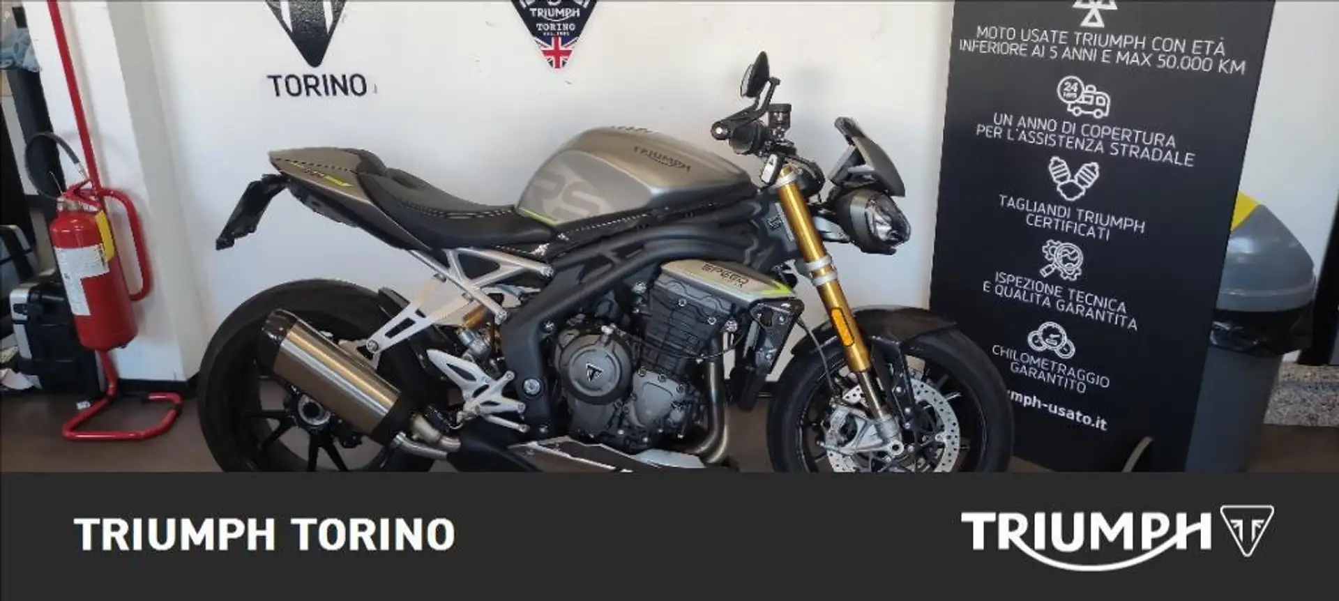Triumph Speed Triple 1200 RS RS Abs Grigio - 1