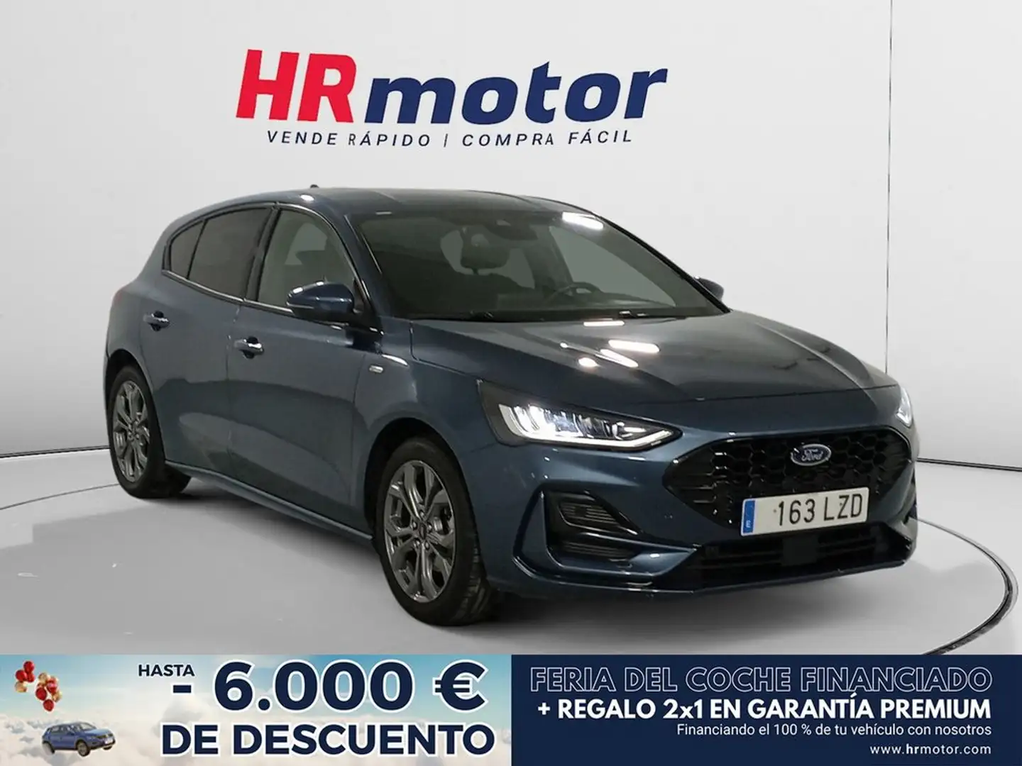 Ford Focus ST-Line Azul - 1