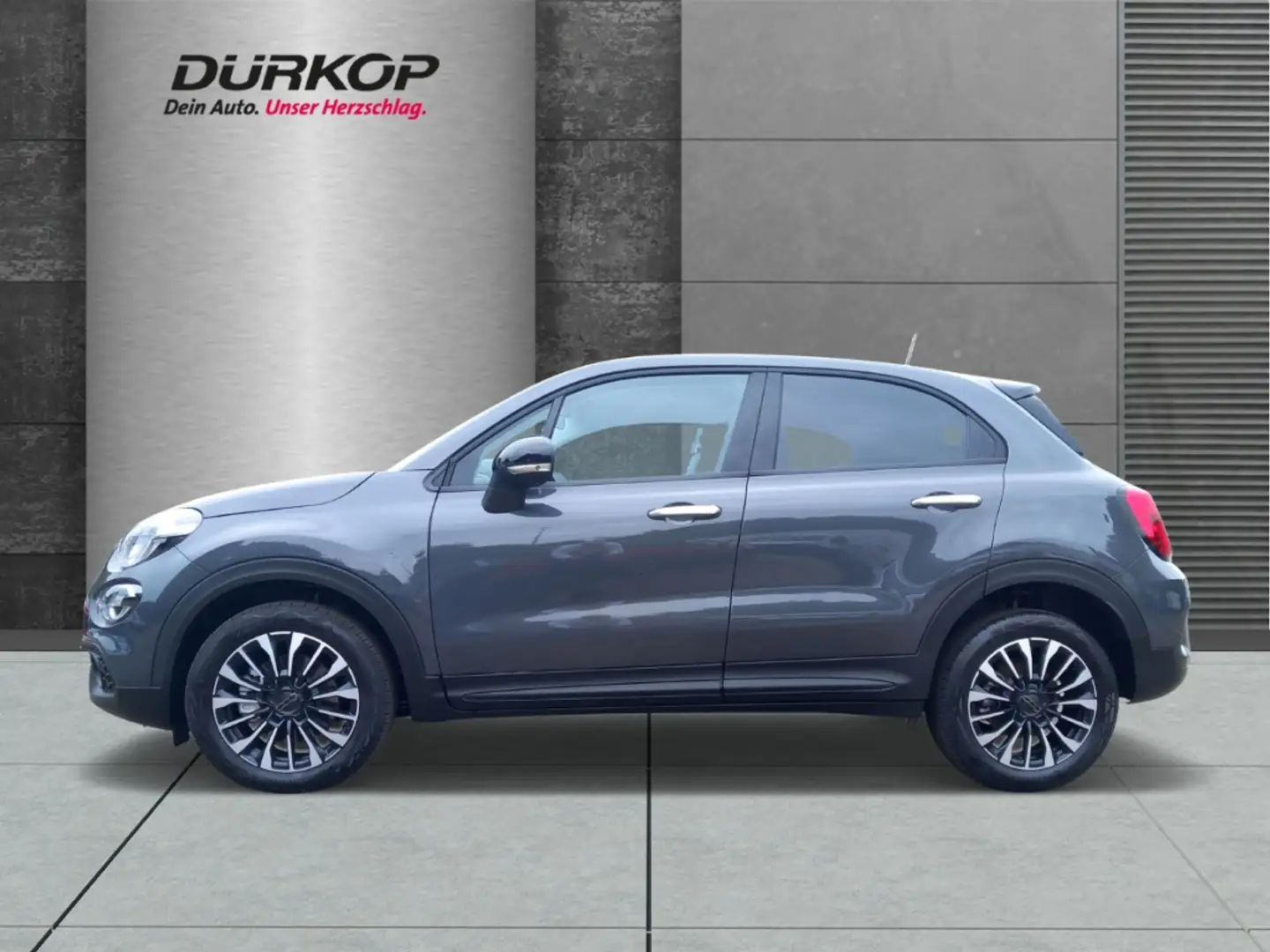 Fiat 500X 1.5 GSE Mild-Hybrid Automatik Klimaanlage Tempomat Gris - 2