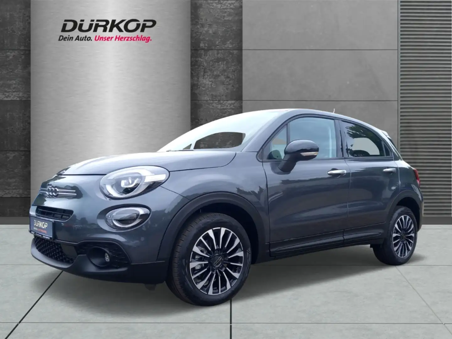 Fiat 500X 1.5 GSE Mild-Hybrid Automatik Klimaanlage Tempomat Gris - 1