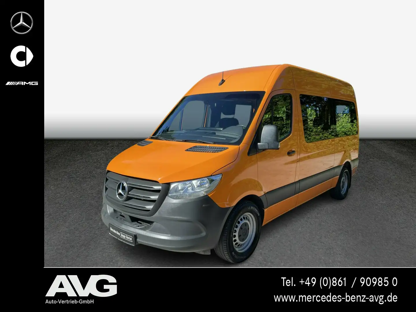 Mercedes-Benz Sprinter Sprinter 317 CDI TOURER RFK MBUX AHK 3,5t 8-Sitz Orange - 1
