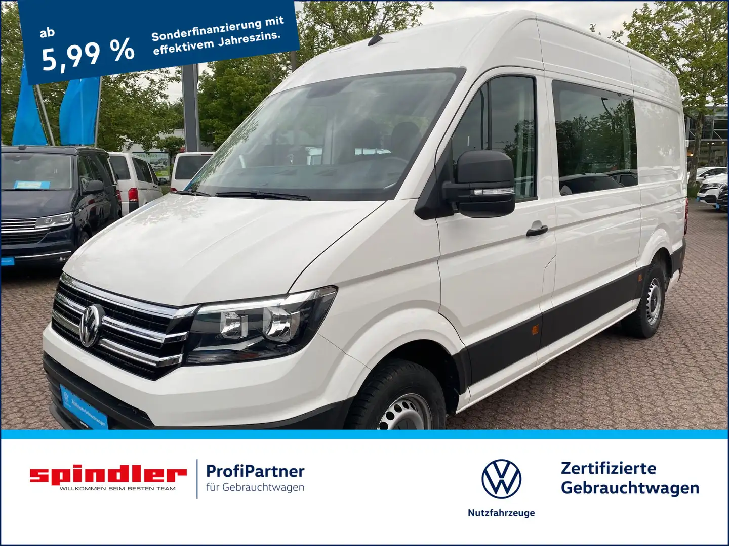 Volkswagen Crafter Plus 35 Kasten L2H2 / Bluetooth, PDC Blanc - 1