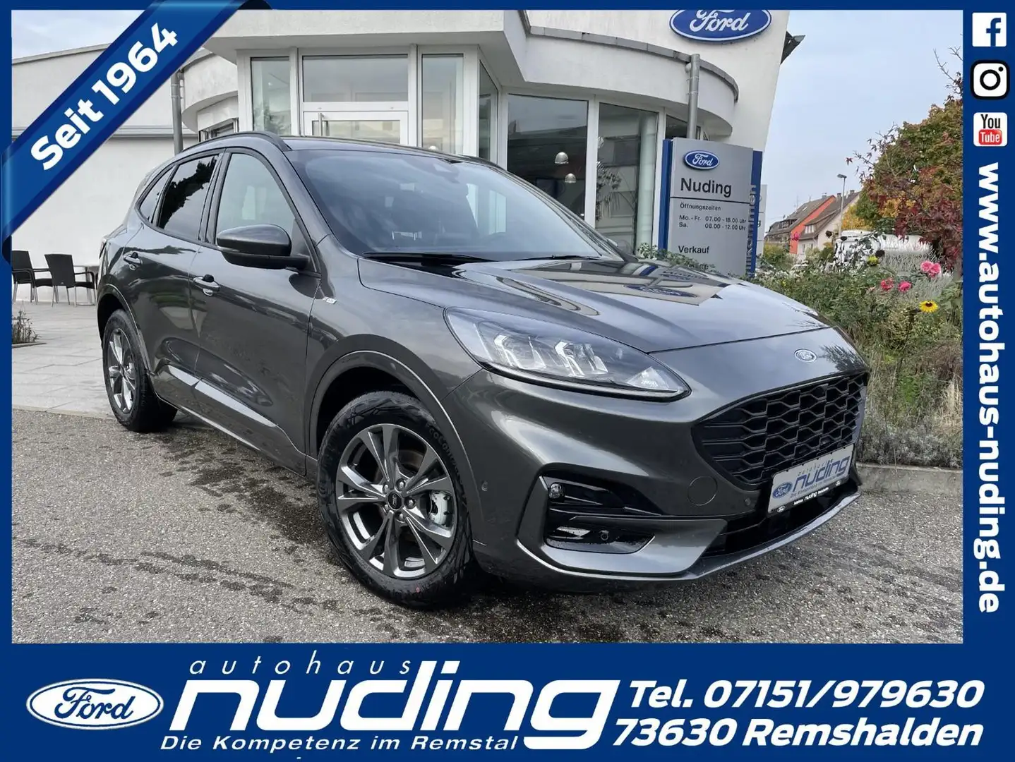 Ford Kuga 1.5 EcoBoost ST-Line ACC/Navi/RFK/BLIS Grau - 1