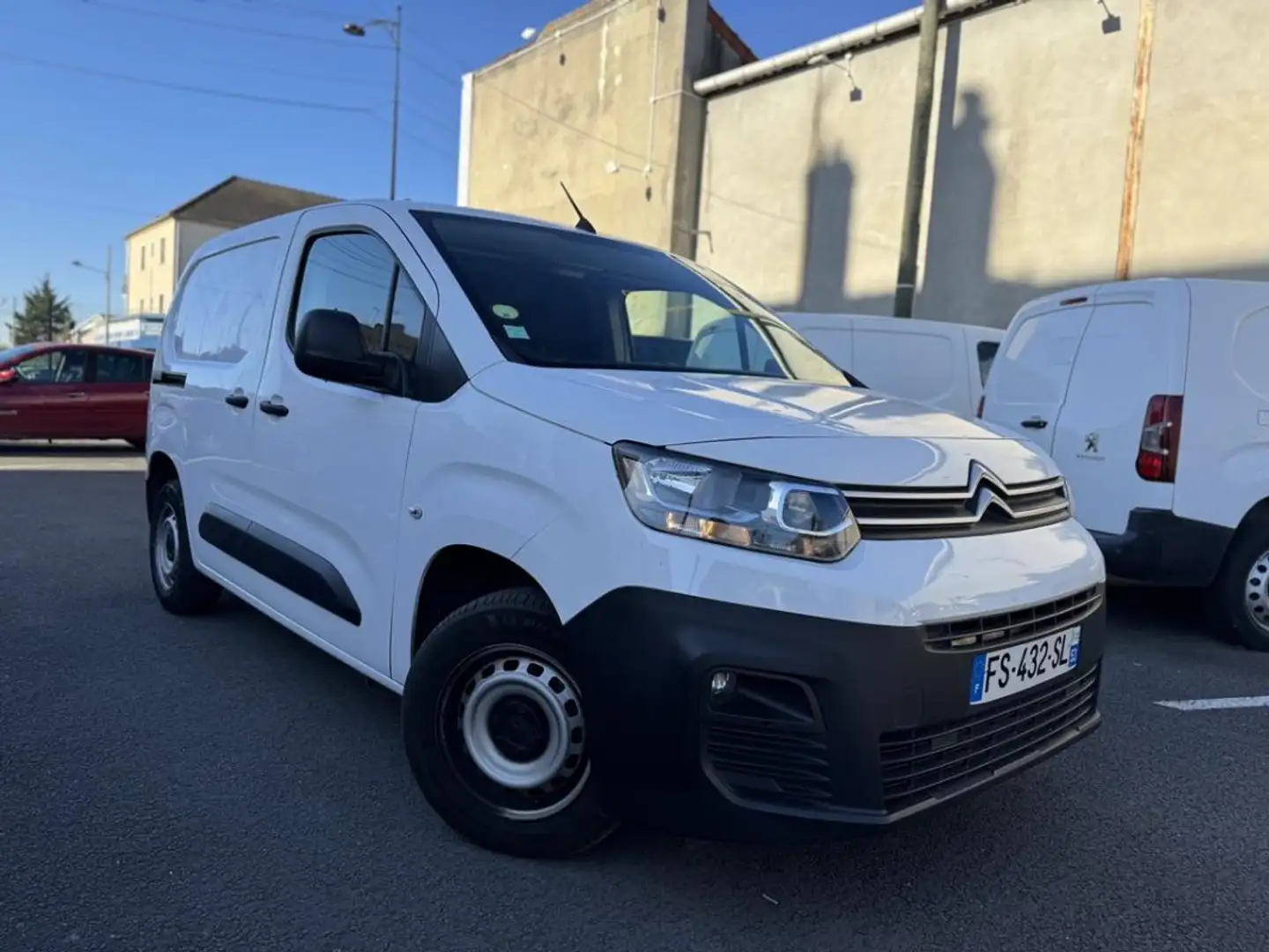 Citroen Berlingo 1.5 BlueHDi 100 Blanc - 2