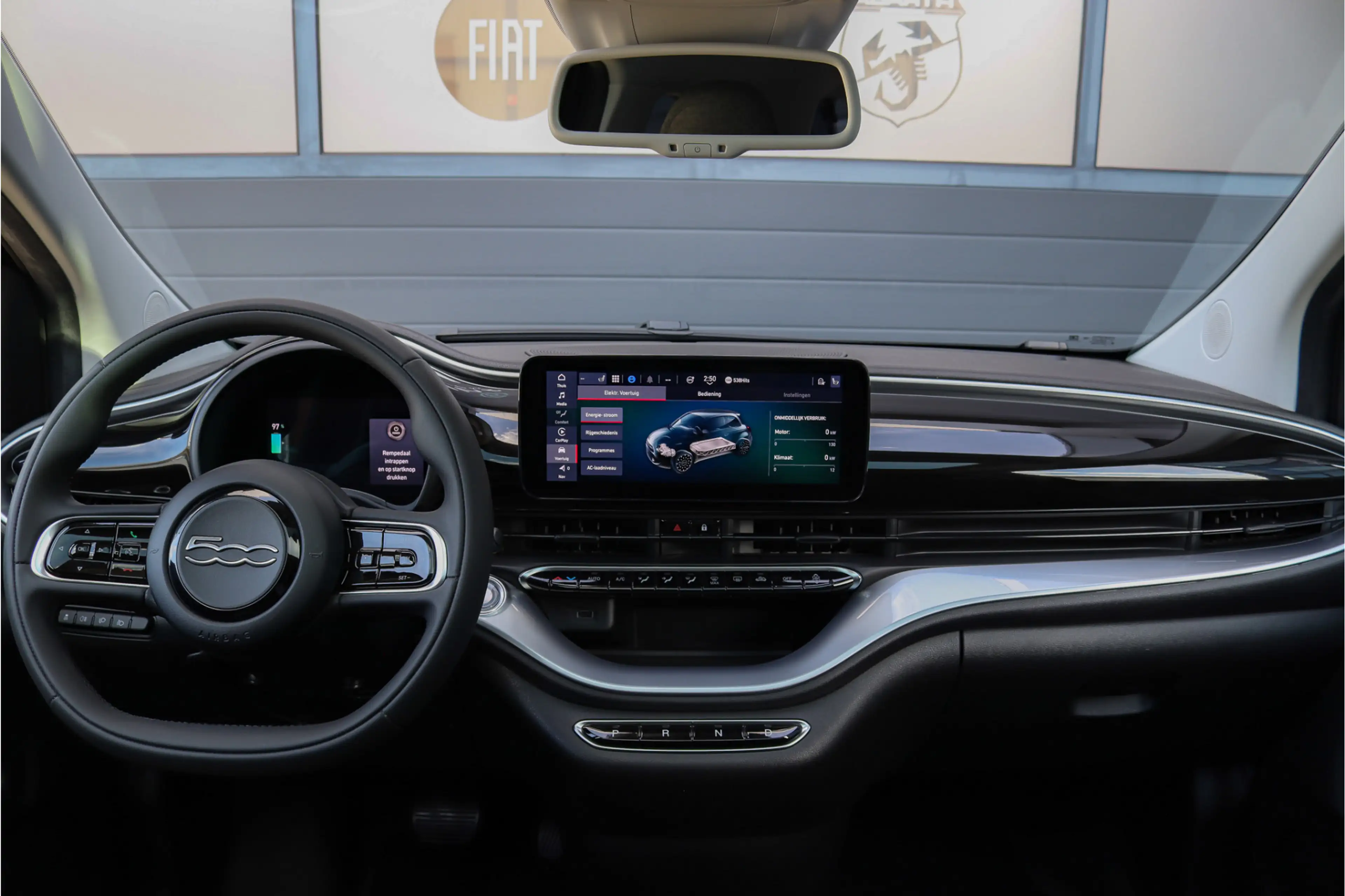 Fiat 500e Icon 42 kWh Magic Eye Pano Carplay Zeer luxe Garan — photo 9