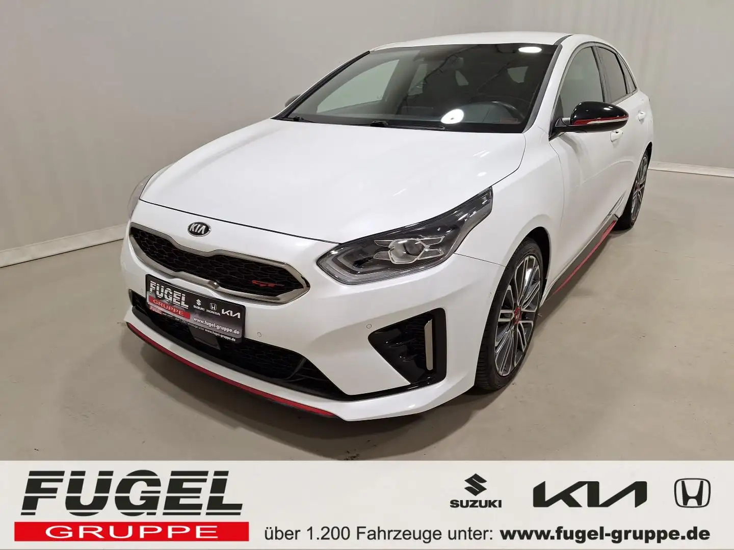 Kia ProCeed / pro_cee'd 1.6 TGDI DCT GT Komfort 4xSHZ|JBL|Navi|ACC|RFK Fehér - 1