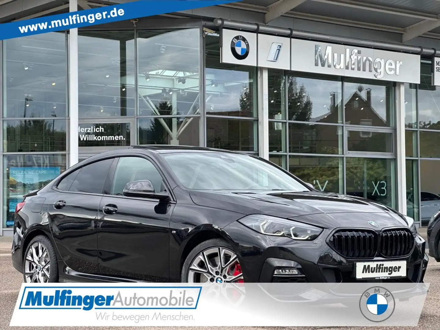 BMW 220 i GC.M Sport Pro Colorvision HUD Kamera PanoD Schwarz - 1
