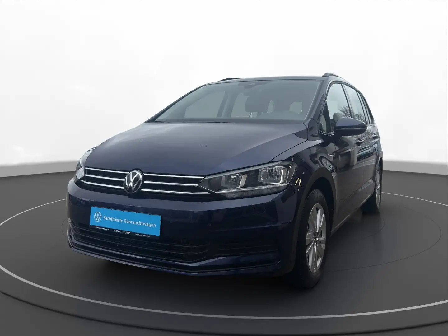 Volkswagen Touran 1.5 TSI Comfortline | NAVI | 7-Sitzer | Blau - 2