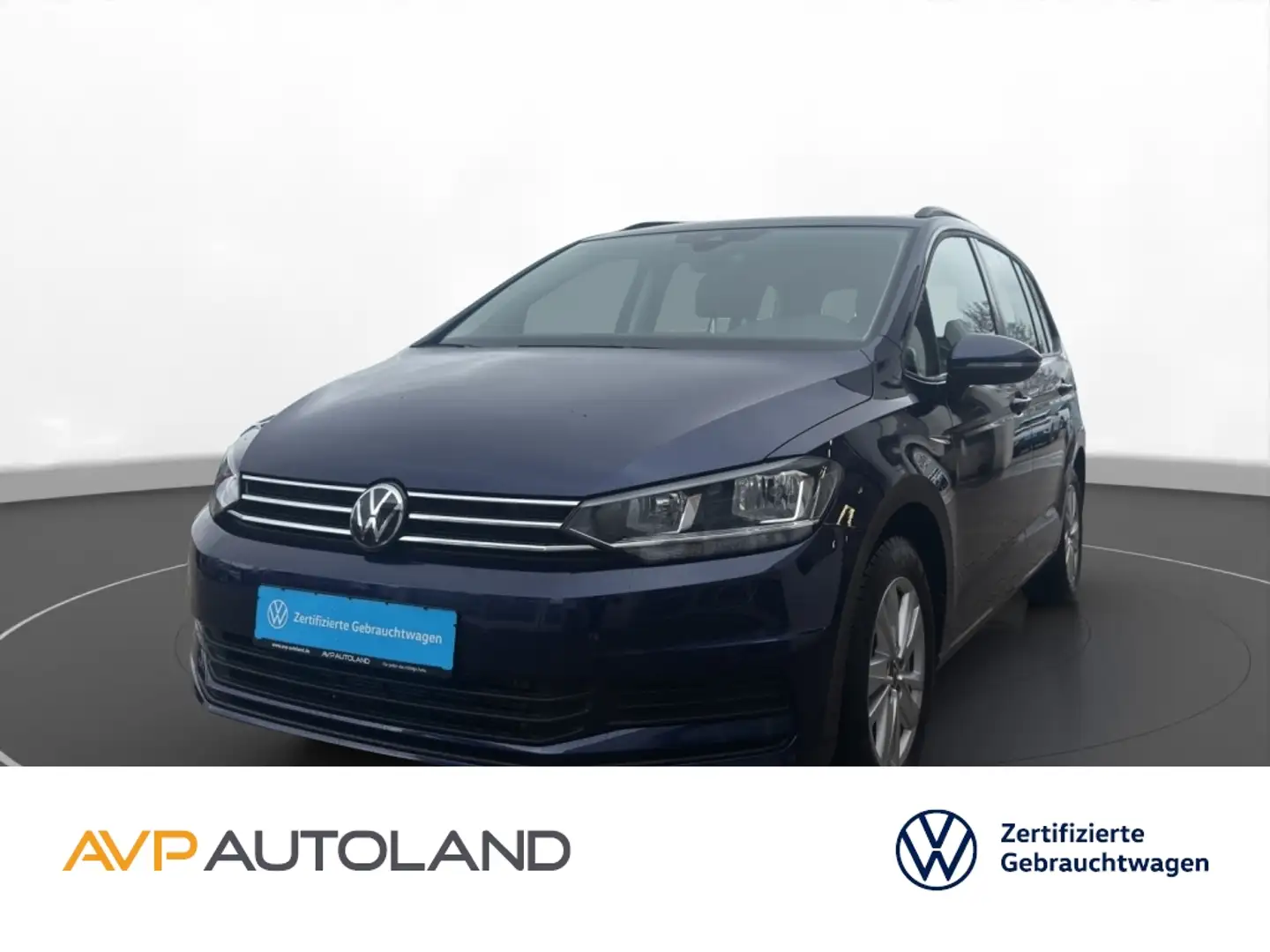 Volkswagen Touran 1.5 TSI Comfortline | NAVI | 7-Sitzer | Blau - 1
