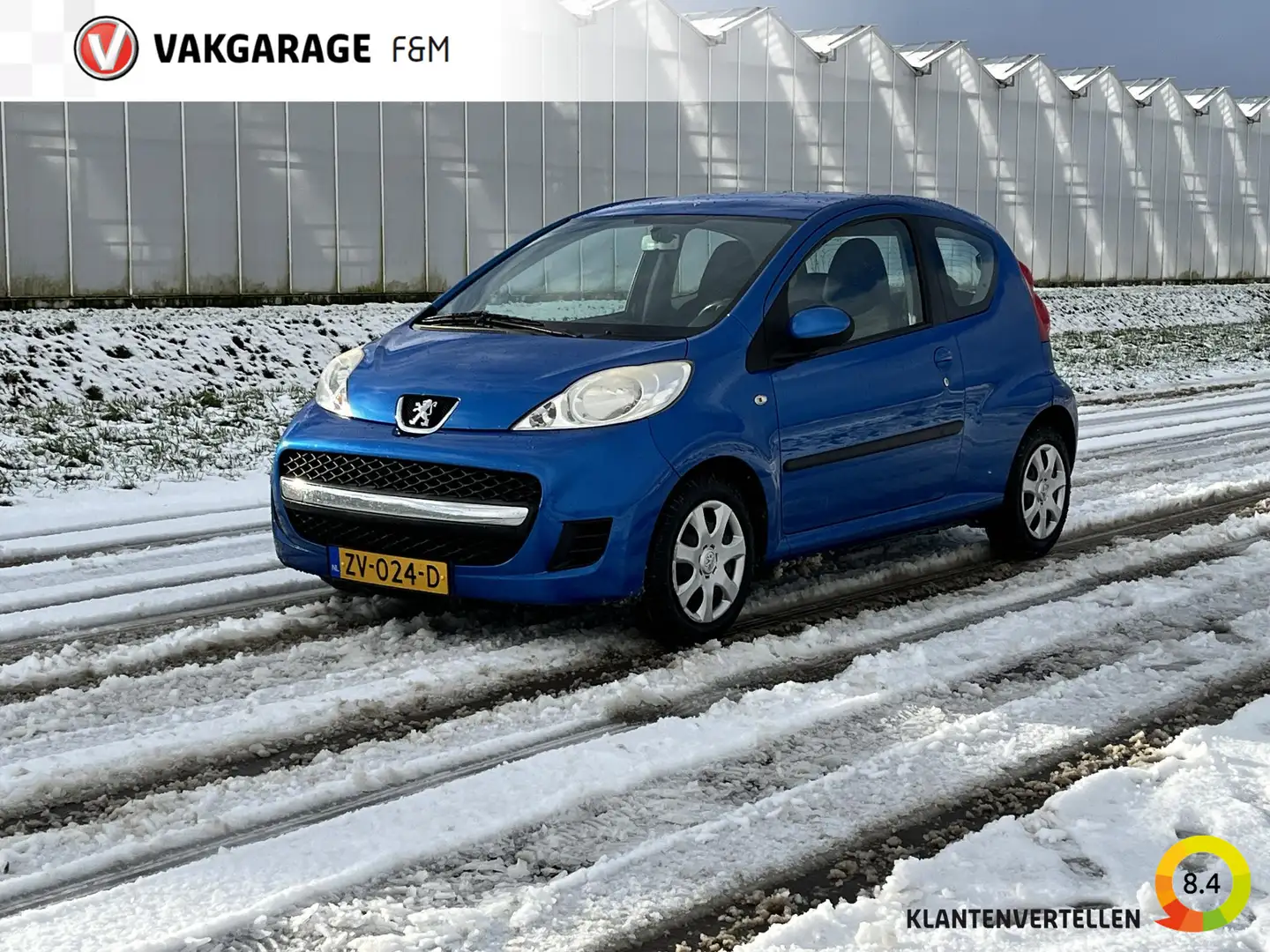 Peugeot 107 1.0-12V Sublime Blau - 1