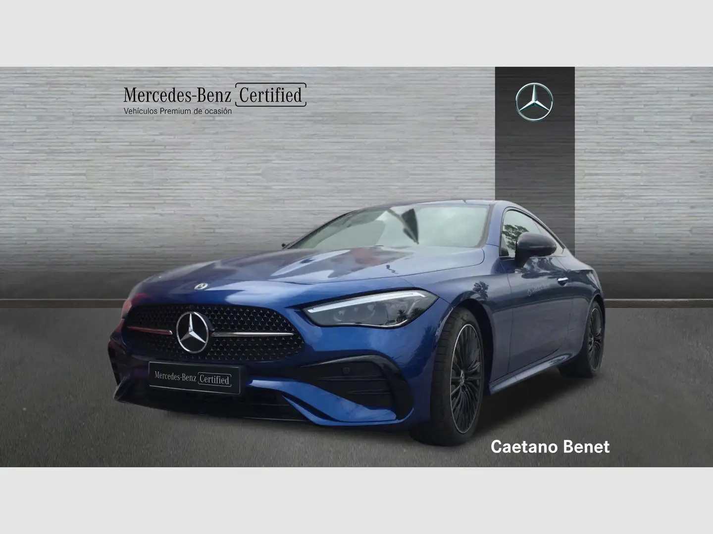 Mercedes-Benz CLE 220 d Coupé Blau - 2