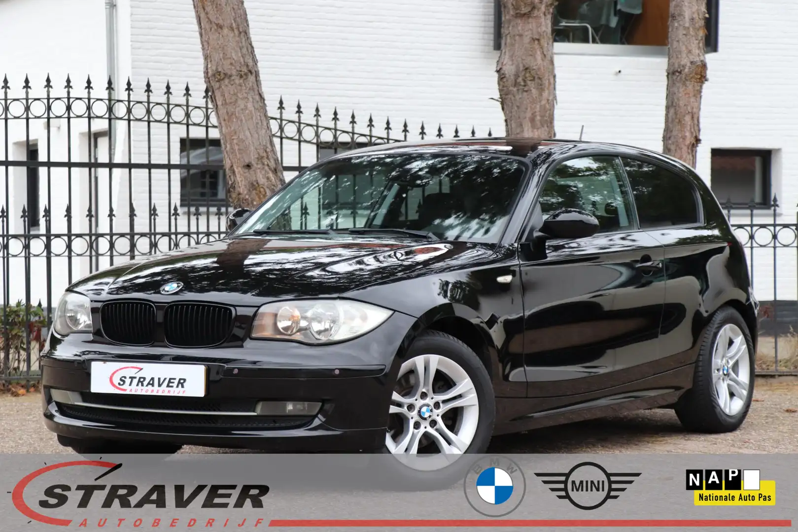 BMW 118 1-serie 118d Noir - 1